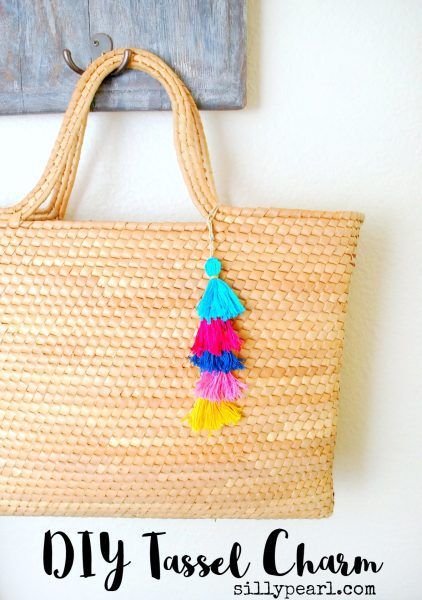 DIY Tassel Charm by The Silly Pearl for Reasons to Skip the Housework