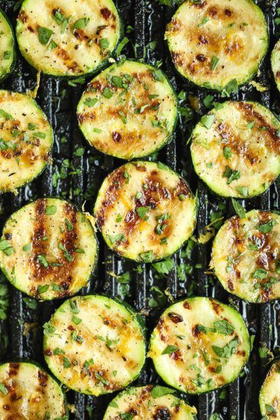 Grilled Lemon Zucchini