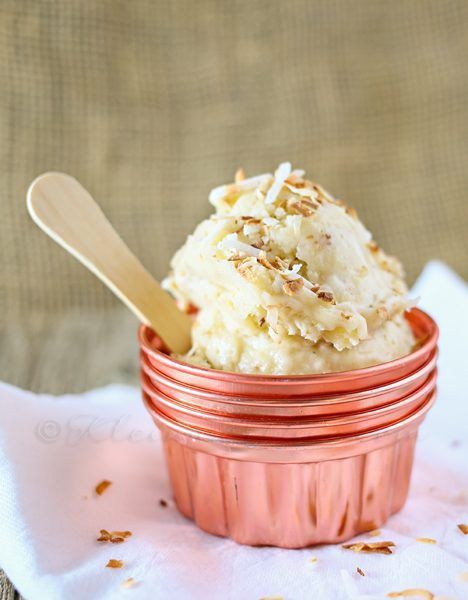 Coconut Banana Ice Cream