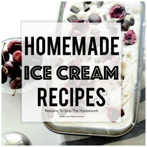 ice cream recipes