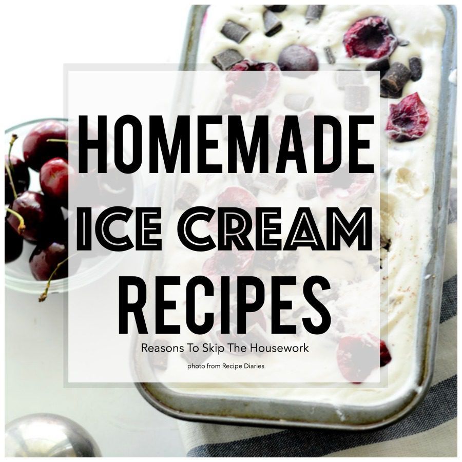 ice cream recipes 