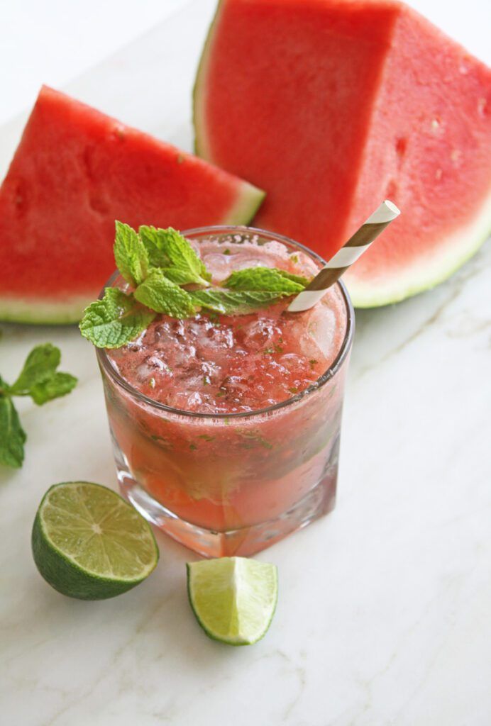 Watermelon Mojitos