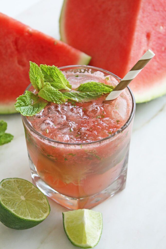 Watermelon Mojitos