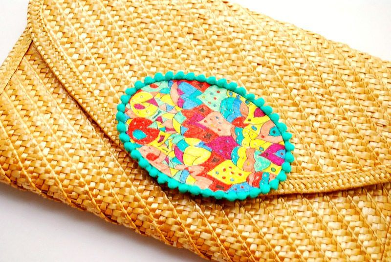 Embellished Clutch Purse -