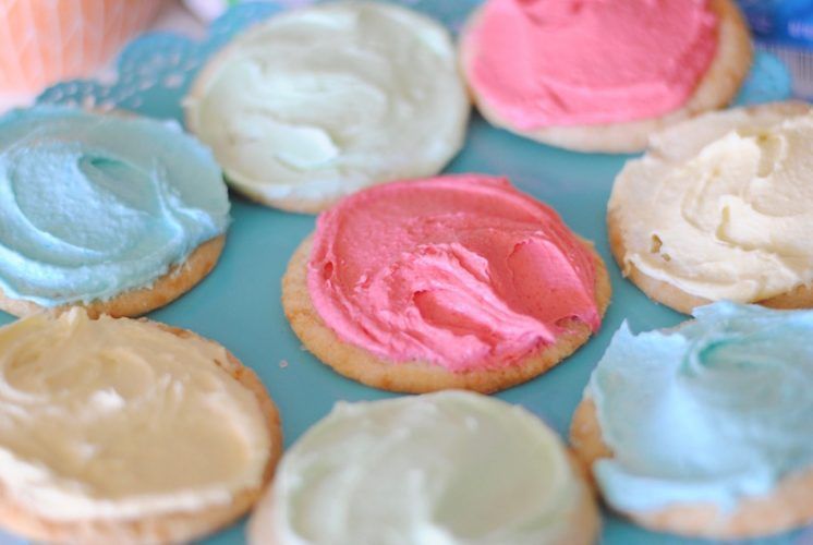 Jello Frosted Cookies