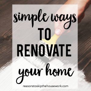 renovate your home