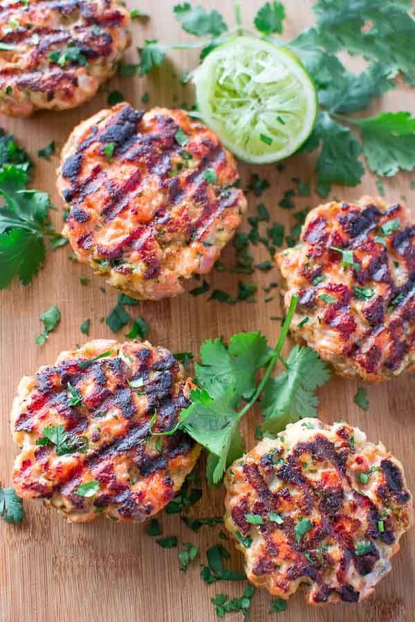 salmon-burgers-with-avocado-salsa - salmon-recipes