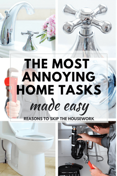 Most Annoying Home Tasks