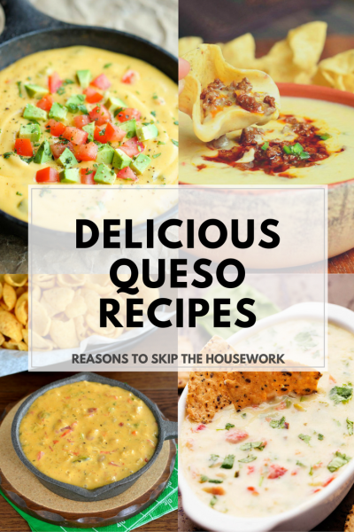 Queso Recipes that are perfect for any party or gathering. Better make a double batch, they will be eaten quickly!