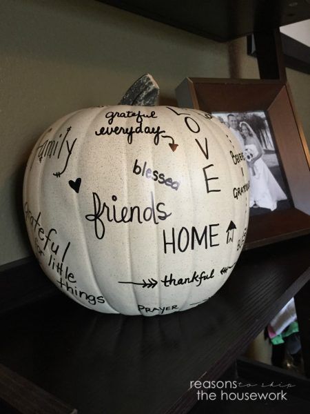 Word Art Pumpkin