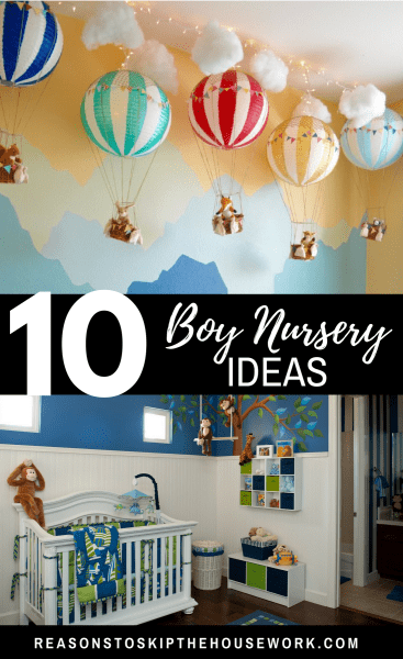 Boy Nursery Ideas: From narrowing down the boy nursery ideas to painting the walls, there are a lot of ways you can uniquely design the room for your new baby. 