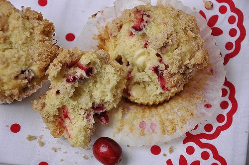 Eggnog Chocolate Cranberry Muffins: Eggnog is a favorite seasonal drink, but there are so many ways to bake with eggnog! 