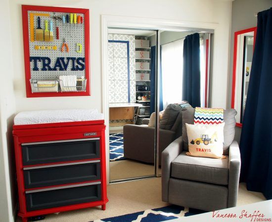 Workspace: Boy Nursery Ideas: From narrowing down the boy nursery ideas to painting the walls, there are a lot of ways you can uniquely design the room for your new baby. 