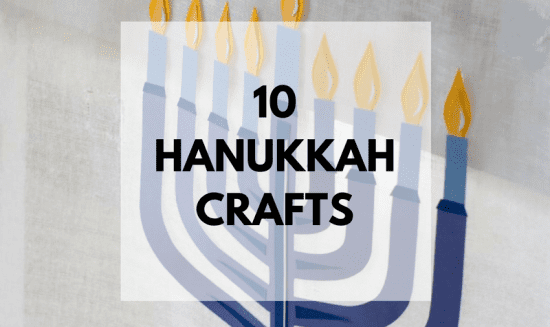 Hanukkah Crafts: Make your own Hanukkah crafts or get the whole family involved with one of these 10 Hanukkah Crafts