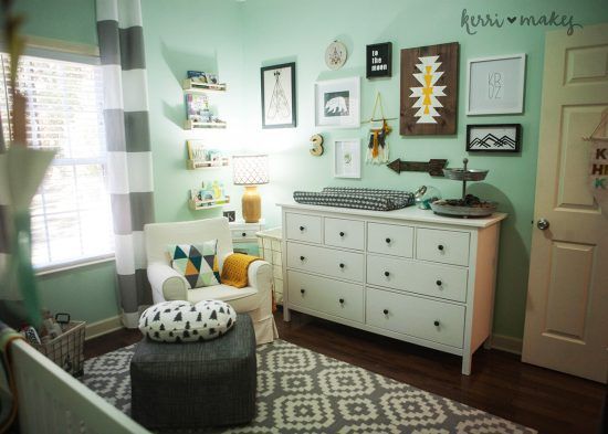 Mint Classic: Boy Nursery Ideas: From narrowing down the boy nursery ideas to painting the walls, there are a lot of ways you can uniquely design the room for your new baby. 