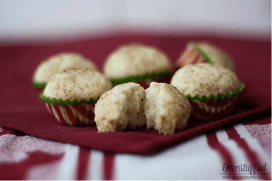 Eggnog Muffins: Eggnog is a favorite seasonal drink, but there are so many ways to bake with eggnog! 