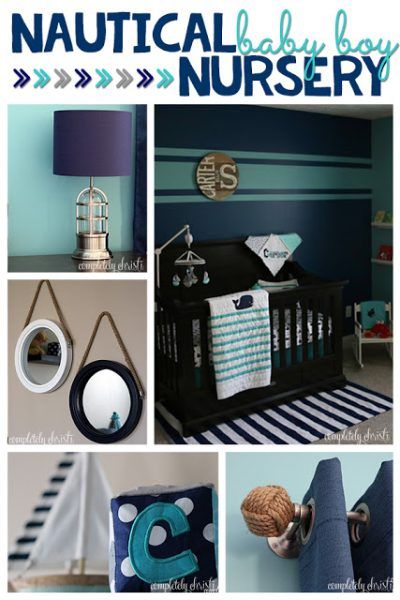 Nautical: Boy Nursery Ideas: From narrowing down the boy nursery ideas to painting the walls, there are a lot of ways you can uniquely design the room for your new baby. 