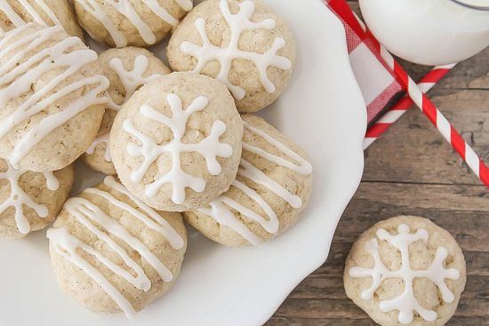 Eggnog Snickerdoodles: Eggnog is a favorite seasonal drink, but there are so many ways to to get creative baking with eggnog! 