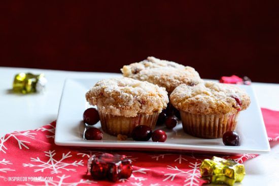 Eggnog Muffins: Eggnog is a favorite seasonal drink, but there are so many ways to bake with eggnog! 