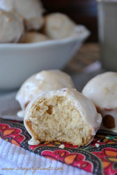 Eggnog Bites: Eggnog is a favorite seasonal drink, but there are so many ways to bake with eggnog! 