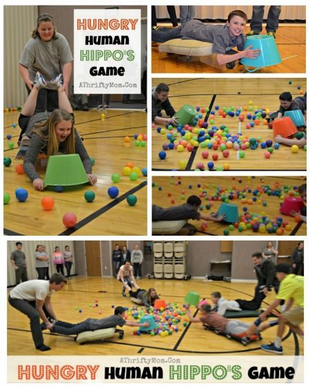Group Party Games: Hungry Hippos 