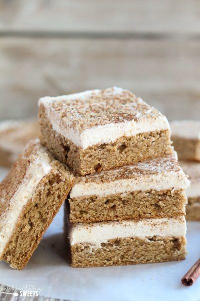 Chai Spice Cookie Bars