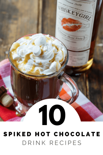 You'll certainly enjoy these 10 Spiked Hot Chocolate Recipes during the chilly Winter season.