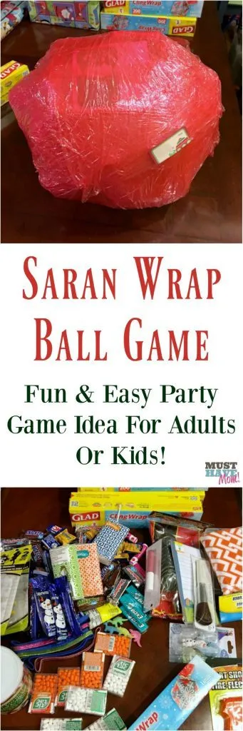 Group Party Games: Saran Wrap Ball Game