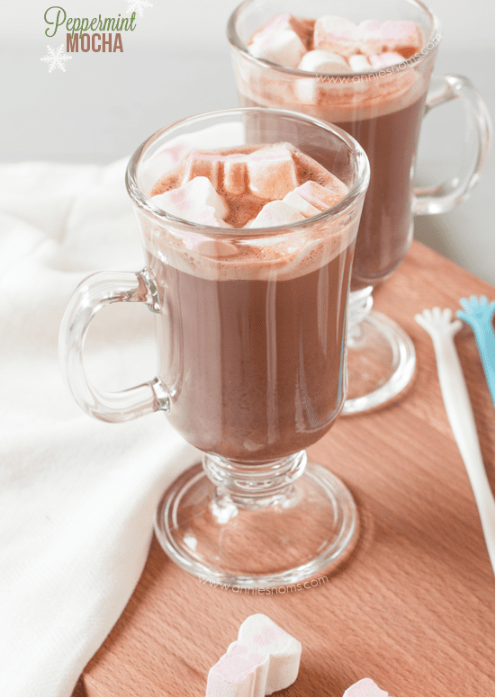 Peppermint Mocha: Pumpkin flavors may dominate Fall, but Peppermint rules the holiday world! Here are 10 Peppermint Drinks that are sure to warm you up and get you in the Christmas spirit!