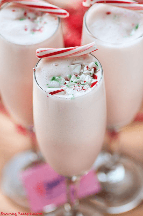 Peppermint Eggnog: Pumpkin flavors may dominate Fall, but Peppermint rules the holiday world! Here are 10 Peppermint Drinks that are sure to warm you up and get you in the Christmas spirit!
