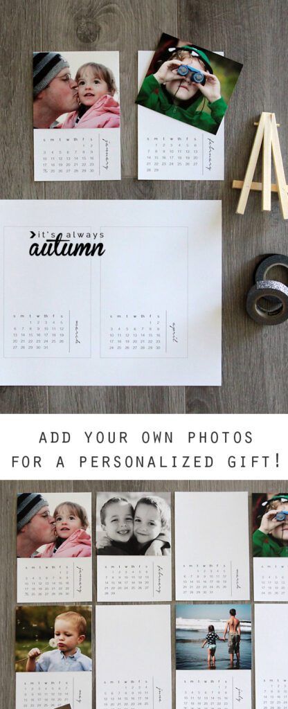 Handmade photo gifts