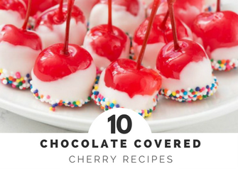 Chocolate Covered Cherries that are perfect for holidays or special treats - they're easier to make than you'd think!