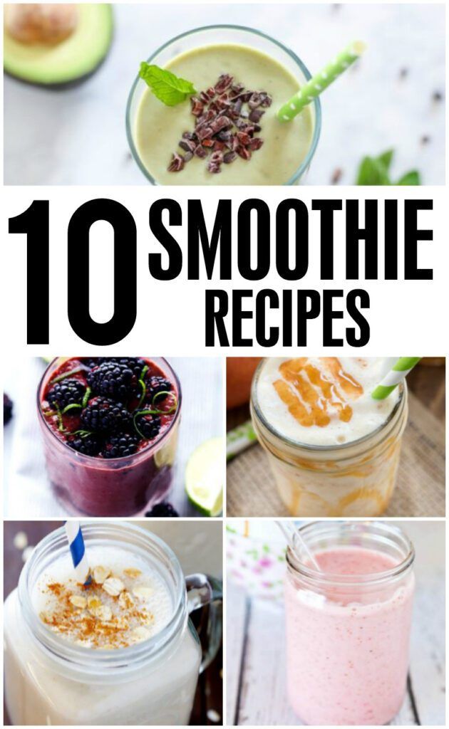 Whether you want an on-the-go breakfast choice, a healthy snack, or a better way to satisfy your sweet tooth, these smoothie recipes should do the trick!