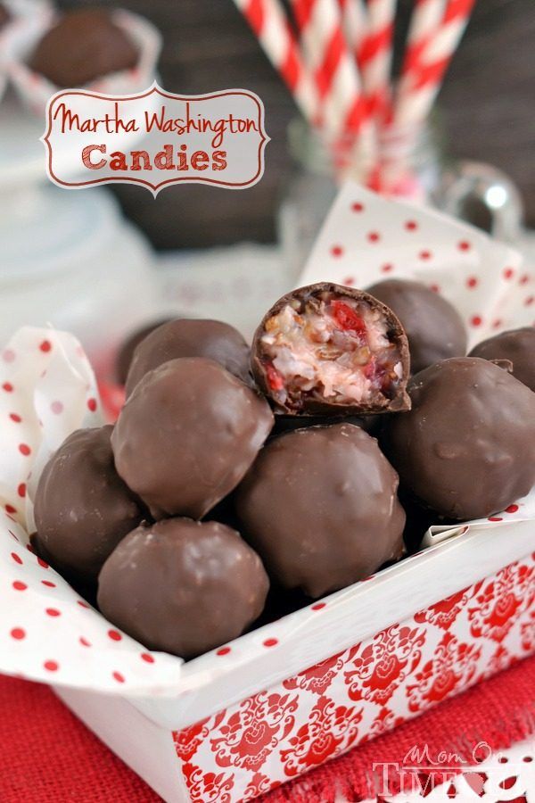 Chocolate Covered Cherries : Martha Washington Candies