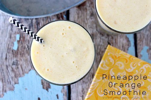 Pineapple smoothie recipes