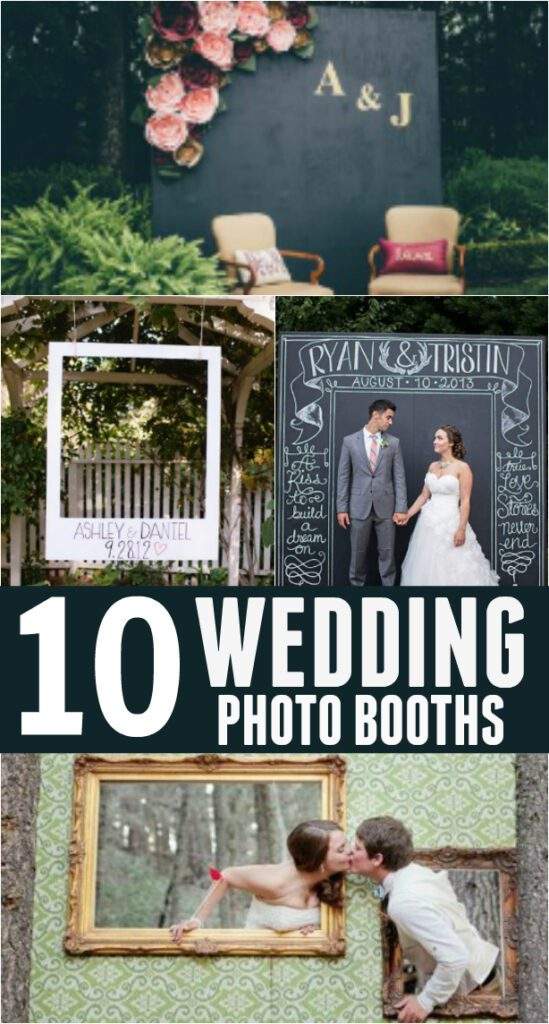 Wedding Photo Booths are such a great keepsake to offer guests and you'll love having the memories!