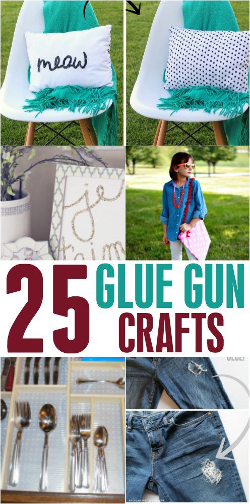 Glue Gun Crafts that are fun and creative!