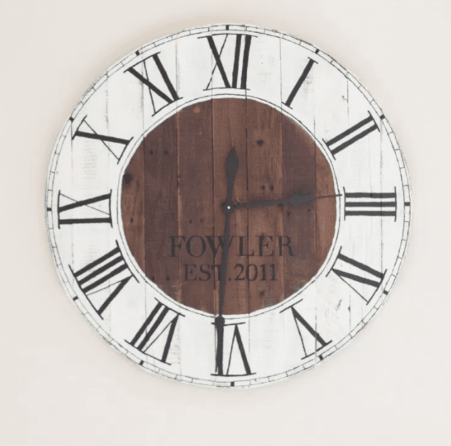 It's simple to Make Your Own Clock and add a special touch to your home decor.