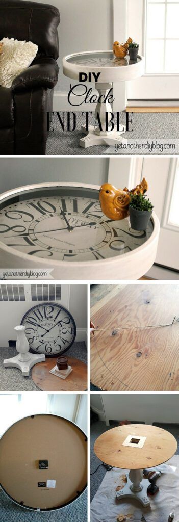 It's simple to Make Your Own Clock and add a special touch to your home decor.