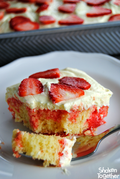 Poke Cake Recipes are simple and delicious - you don't need very many ingredients and they're perfect for gatherings!