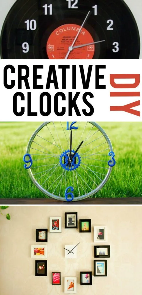 It's simple to Make Your Own Clock and add a special touch to your home decor.