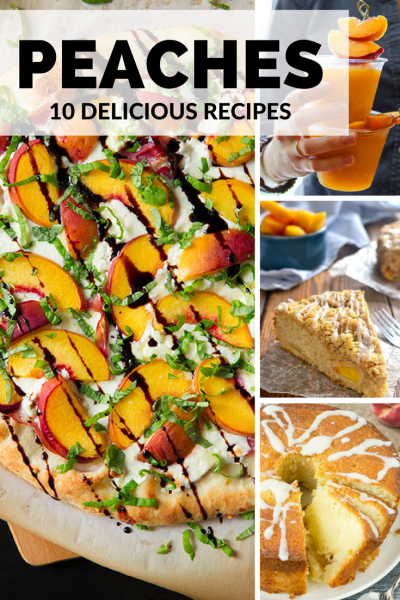 Here are 10 Delicious Peach Recipes you can (and should!) try this season!