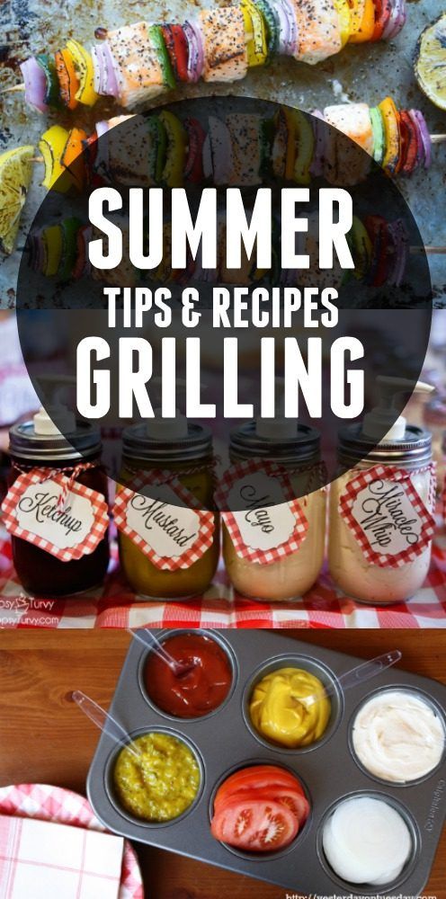 Summer Grilling Tips and Recipes to help you plan your summer entertaining!