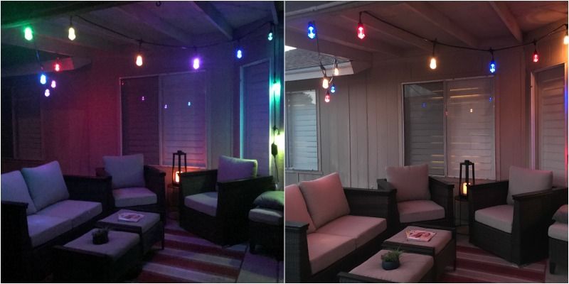 Multi Enbrighten Seasons Color Changing Café Lights