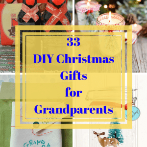 DIY Christmas Gifts for Grandparents