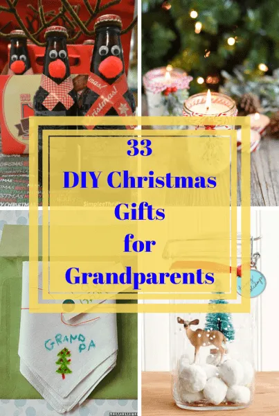 DIY Christmas Gifts for Grandparents