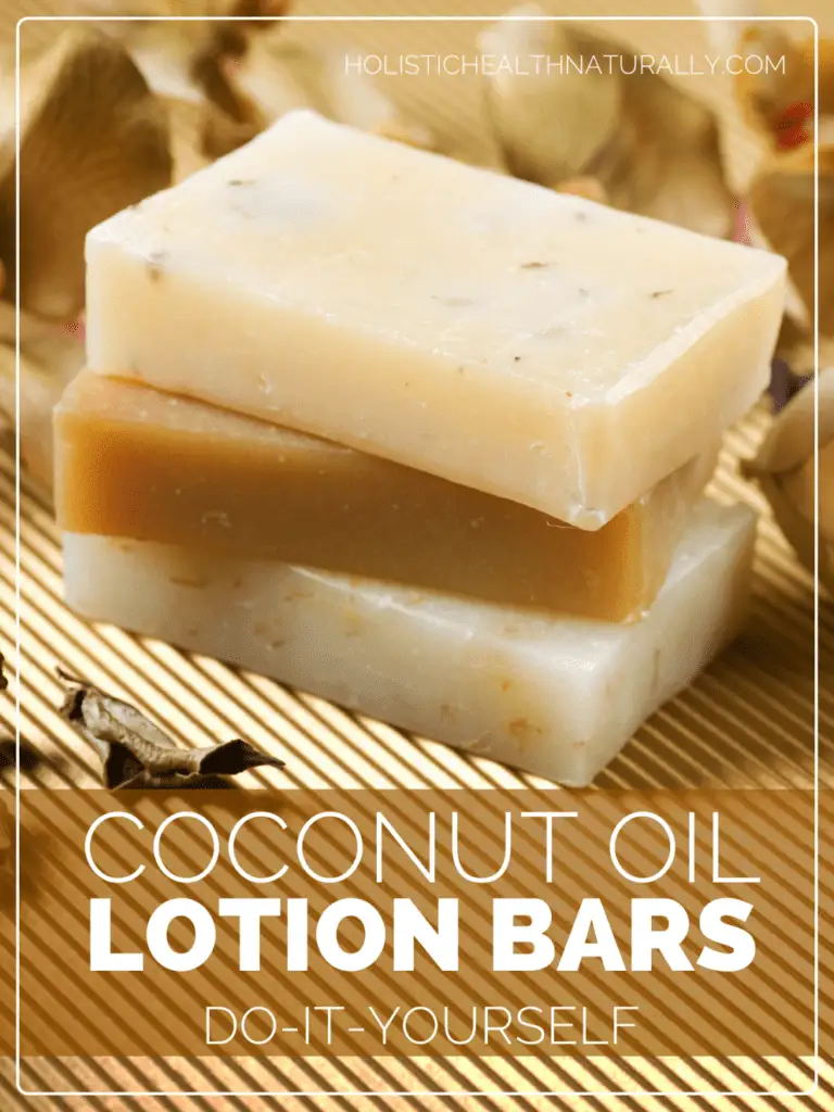Coconut oil lotion bars