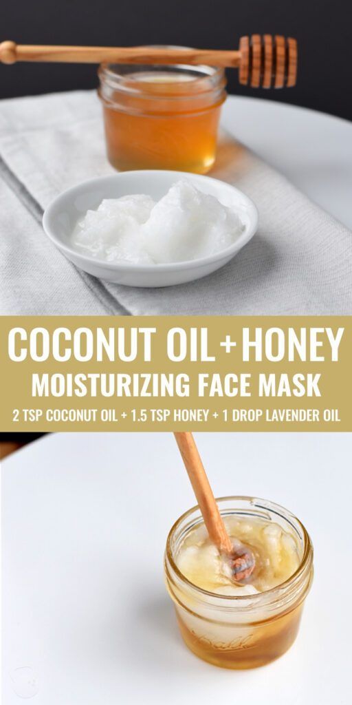 Ways To Use Coconut Oil - Coconut oil and honey mask