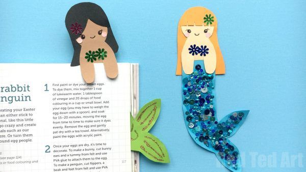 Mermaid Crafts that are simple and magical for all Mermaid Lovers!