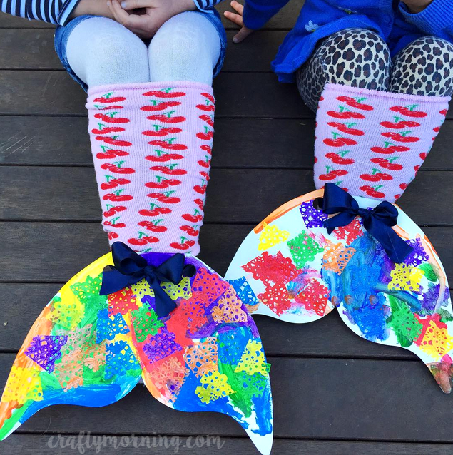 Mermaid Crafts that are simple and magical for all Mermaid Lovers!